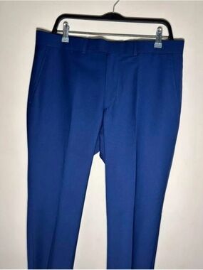 Kenneth Cole Royal Blue Men's Dress Pants